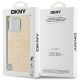 8. Etui DKNY Repeat Texture Pattern & Stripe MagSafe na iPhone 16 Pro - różowe