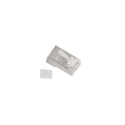 2. LANBERG WTYK SIECIOWY RJ45 (8P8C) KAT.6 FTP (100SZT) Z PROWADNICĄ DO LINKI I DRUTU
