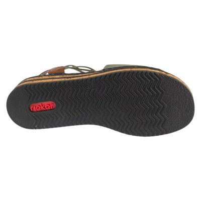 4. Rieker Sandals 62962-52 Szare 36