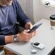 13. Joyroom JR-W19 5W Portable Watch Wireless Charger White
