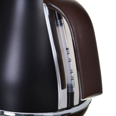 5. Czajnik elektryczny DeLonghi Icona Vintage KBOV 2001.BK (2000W 1.7l; kolor czarny)