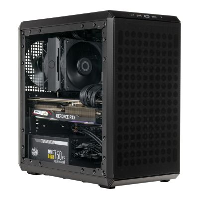 7. COOLER MASTER OBUDOWA MASTERBOX Q300L V2 MATX MINI TOWER CZARNA