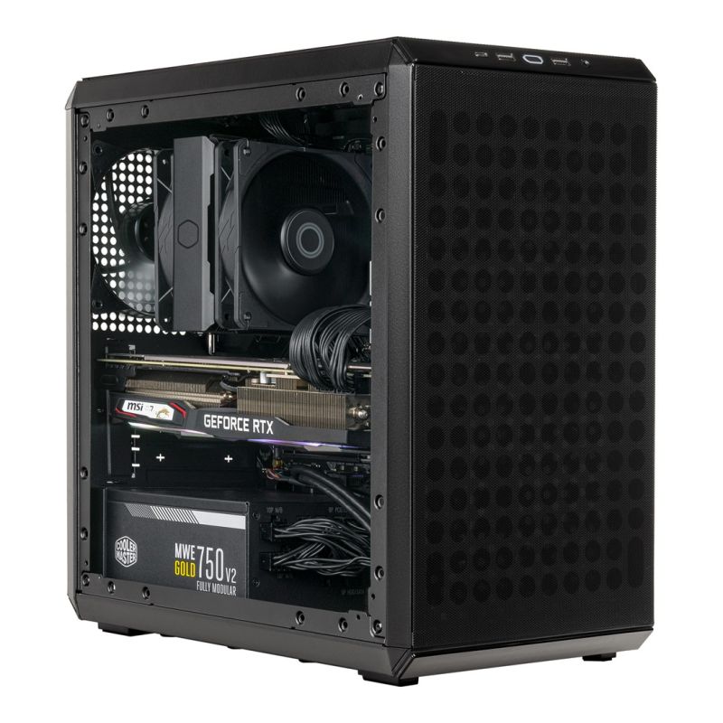 7. COOLER MASTER OBUDOWA MASTERBOX Q300L V2 MATX MINI TOWER CZARNA