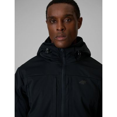 4. Kurtka softshell wiatroodporna membrana 8000 męska 4F 4FWSS26TSOFM563-20S