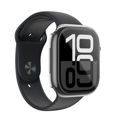 6. Etui ze szkłem hartowanym AMAZINGTHING Radix Glass do Apple Watch 46mm – przezroczyste
