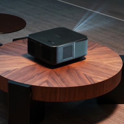 14. Projektor multimedialny Yaber K3 LCD FullHD 1080p z głosnikami JBL - czarny
