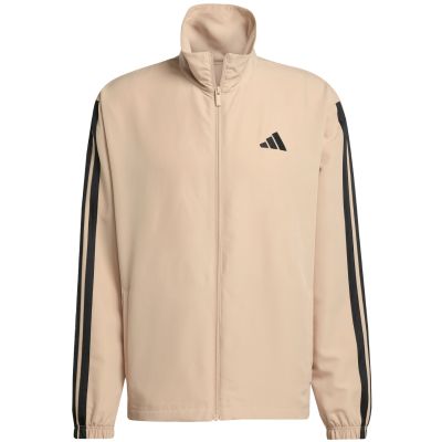 11. Dres męski adidas Sportswear Basic 3-Stripes Woven beżowy JX3149