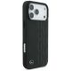 4. Etui Mercedes Leather Laurel Leaves MagSafe na iPhone 17 Pro Max - czarne