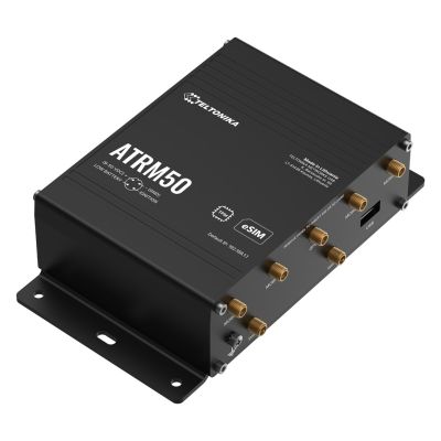 4. Teltonika ATRM50 | Router 5G | 4x M12 GbE, WiFi 5, Dual SIM, eSIM, GPS