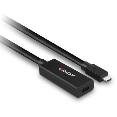 3. Lindy 43364 kabel USB USB 3.2 Gen 2 (3.1 Gen 2) 5 m USB C 10 Gbit/s Czarny