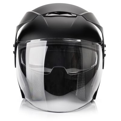 10. Kask motocyklowy Meteor Hekato XL 61 cm czarny