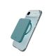 4. Etui Puro Lite Mag TPU+PC kompatybilne z MagSafe na iPhone 17 Air - przezroczyste z turkusowym pierścieniem