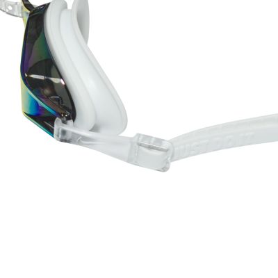 2. Okulary pływackie Nike Chrome Mirrored biało-czarne NESSD125-115 OS