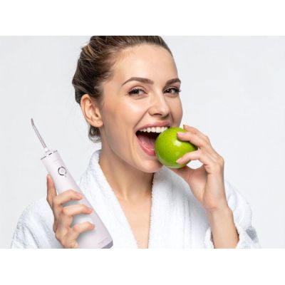6. ELDOM IRYGATOR RY200B 230 ML AKUMULATOROWY,BIAŁY, CZAS PRACY 60 MIN. CZAS ŁADOWANIA OK. 6 H, IPX7, ETUI PODRÓŻNE, PRZEWÓD USB