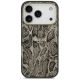 3. Etui Guess Python Pattern MagSafe na iPhone 17 Pro / 18 Pro - brązowe