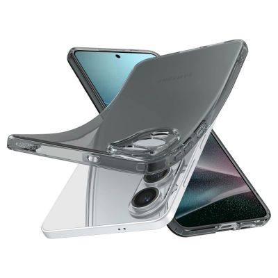 7. Etui Spigen Liquid Crystal na Samsung Galaxy S25 Edge - półprzezroczyste