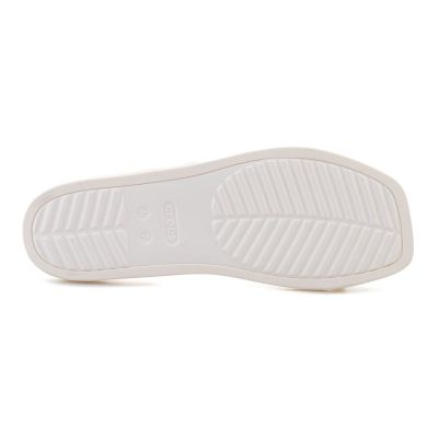 7. CROCS MIAMI ANKLE STRAP SANDAL W CHALK 212256-0WV