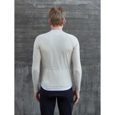 3. Bluza rowerowa POC M's Thermal Lite LS Jersey beżowy