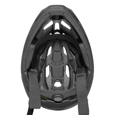 18. Kask rowerowy fullface Wozinsky z odpinanym daszkiem 60-62 cm - czarny