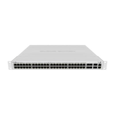15. Switch Mikrotik CRS354-48P-4S+2Q+RM 53p PoE (PoE+: 48;) 700W Managed Fast/Gigabit/10G