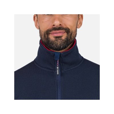 4. Bluza Rossignol Cieloalto Fleece Fz granatowy