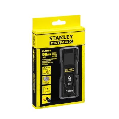 26. Stanley FATMAX FMHT77165-0 metrówka Dalmierz laserowy Czarny 50 m