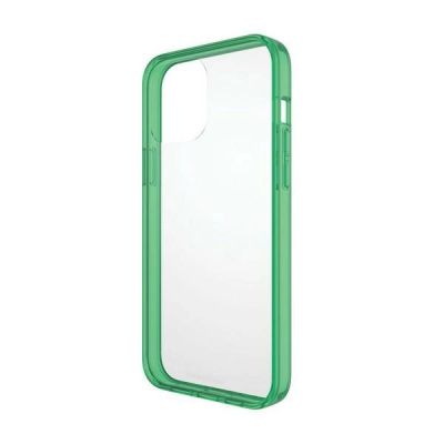 4. Etui PanzerGlass ClearCase antybakteryjne z certyfikatem Military Grade na iPhone 13 Pro Max - przezroczysto-zielone