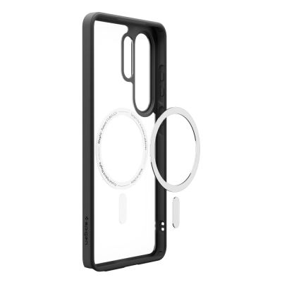 4. Etui Spigen Ultra Hybrid Mag MagSafe na Samsung Galaxy S26 Ultra - przezroczysto-czarne