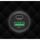 4. UNITEK ŁADOWARKA SAMOCHODOWA 38W, USB-A USB-C, QC3.0, P1400A
