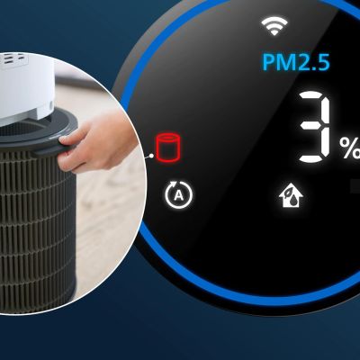 11. Philips Zintegrowany filtr 3w1 Pasuje do oczyszczacza 2w1: AC3737/10 Filtr NanoProtect HEPA Pro S3
