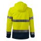 2. Kurtka Rimeck HV Guard 4 in 1 M MLI-5V297 fluorescencyjny żółty