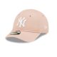Czapka z daszkiem dziecięca New Era 9FORTY MLB NY New York Yankees Infant League Essential Różowa - 60298884