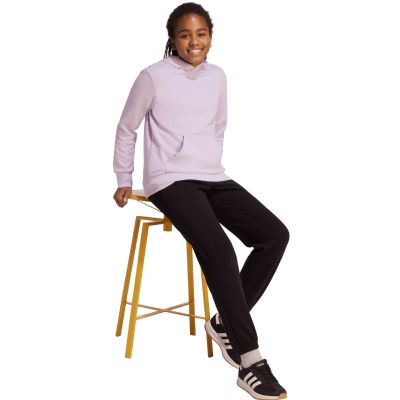 6. Bluza dla dzieci adidas Essentials Hoody jasny fiolet KS0366