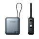 4. Powerbank Vention 10000mAh 35W PD z wbudowanym kablem USB-C szary