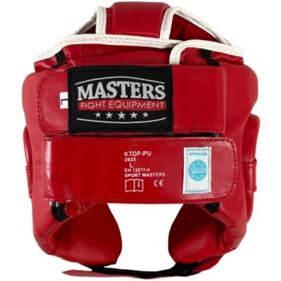 33. Kask bokserski Masters Ktop-Pu Wako Approved M 02251-02M