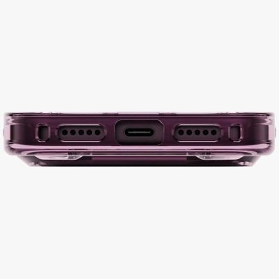 5. Etui UNIQ Heldro Air Magclick Charging na iPhone 18 Pro Max / 17 Pro Max - burgundowe