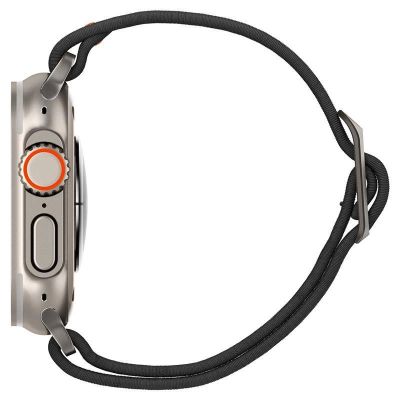 13. Pasek Spigen Fit Lite Ultra na Apple Watch 4/5/6/7/8/9/SE/Ultra (42/44/45/49 mm) - czarny