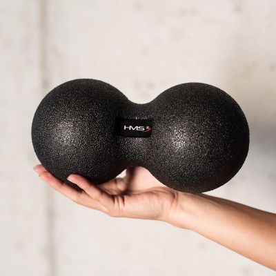 21. Podwójna piłka do masażu / Duo Ball HMS BLM02 12*24CM 