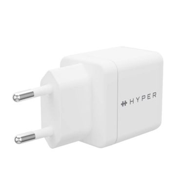 4. HYPER HJG35EU ładowarka do urządzeń przenośnych Słuchawki, Zestaw słuchawkowy, Smartfon, Oglądaj Biały Prąd przemienny Szybkie ładowanie Wewnętrzna