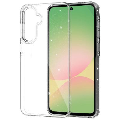 2. Etui Tech-Protect FlexAir na Samsung Galaxy A27 5G  - przezroczysto-brokatowe
