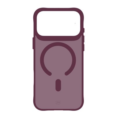 4. Etui 3mk Smoke MagCase na iPhone 18 Pro / 17 Pro - burgundowa