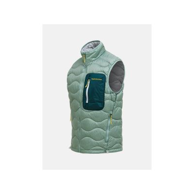 3. Kamizelka puchowa męska PEAK PERFORMANCE M Helium Utility Down Vest kolor zielony