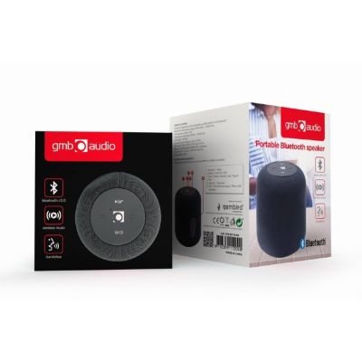 2. GEMBIRD PRZENOŚNY GŁOŚNIK BLUETOOTH SPK-BT-15-BK RMS 5W, WBUDOWANY MIKROFON, KOLOR CZARNY, USB, AUX, MICROSD