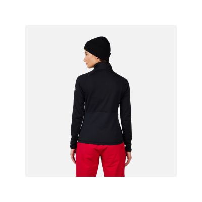 3. Bluza damska ROSSIGNOL W Blackside Mix HZ Fleece czarna