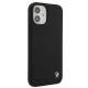 4. Etui BMW Silicone Signature na iPhone 12 mini - czarne