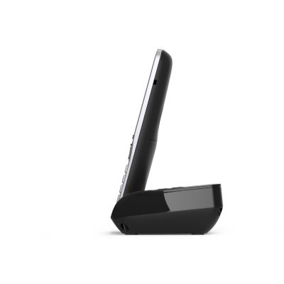 10. Telefon analogowy/DECT Gigaset COMFORT 500A duo Nazwa i identyfikacja dzwoniącego Czarny, Srebrny