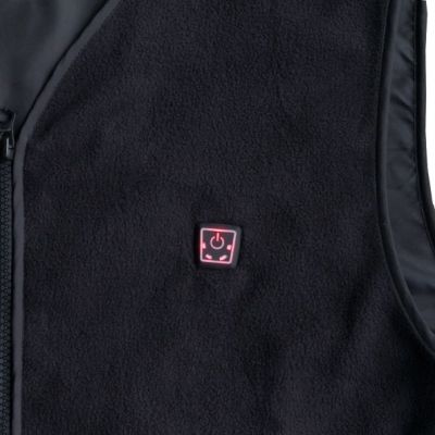 3. Kamizelka z ogrzewaniem Glovii GV1XL (XL; kolor czarny)