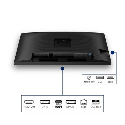 5. Monitor Philips 80.0cm (31.5") 32B2U3601 16:09 HDMI+DP+USB-C