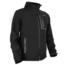 MENS JACKET SOFTSHELL STR_027_BLACK_XL
