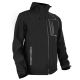 MENS JACKET SOFTSHELL STR_027_BLACK_XL